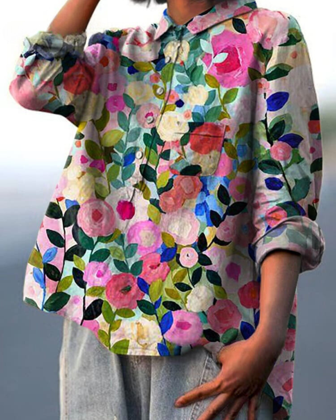 Tania | Colorful Beauty Blouse