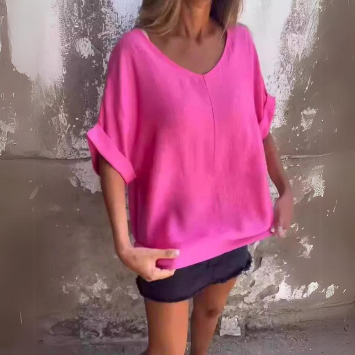 Brenda | Elegant Relaxed Fit Blouse