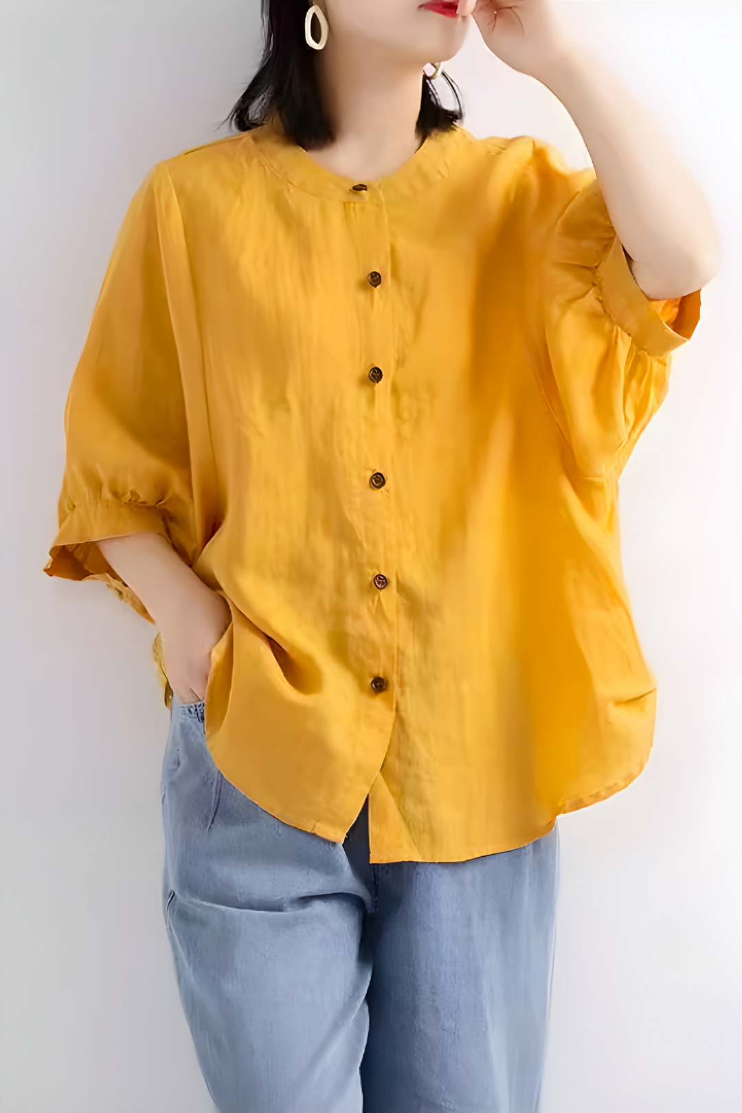 Relaxed Breathable Blouse