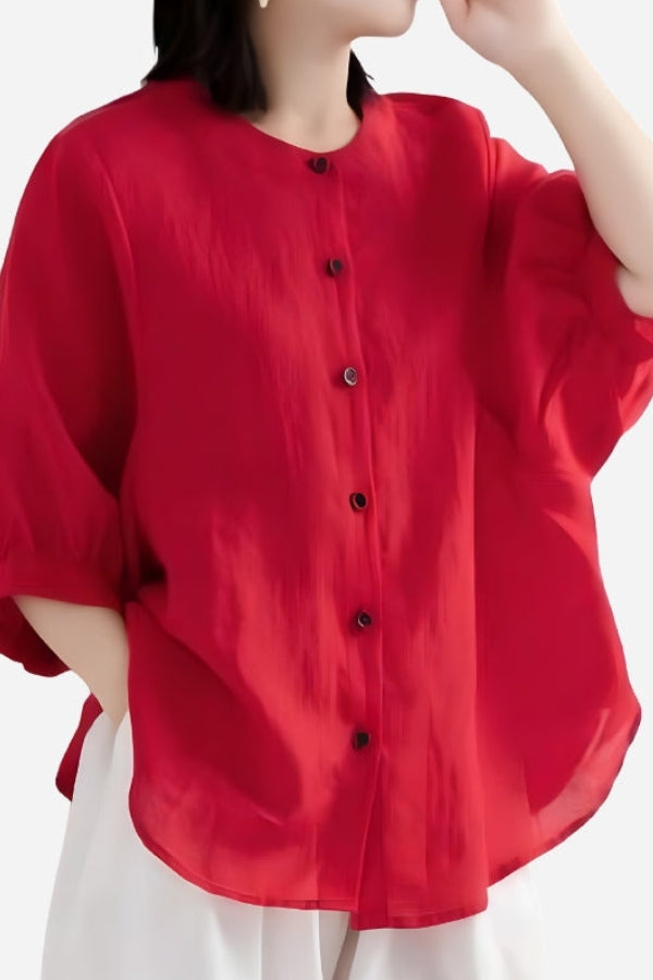 Relaxed Breathable Blouse