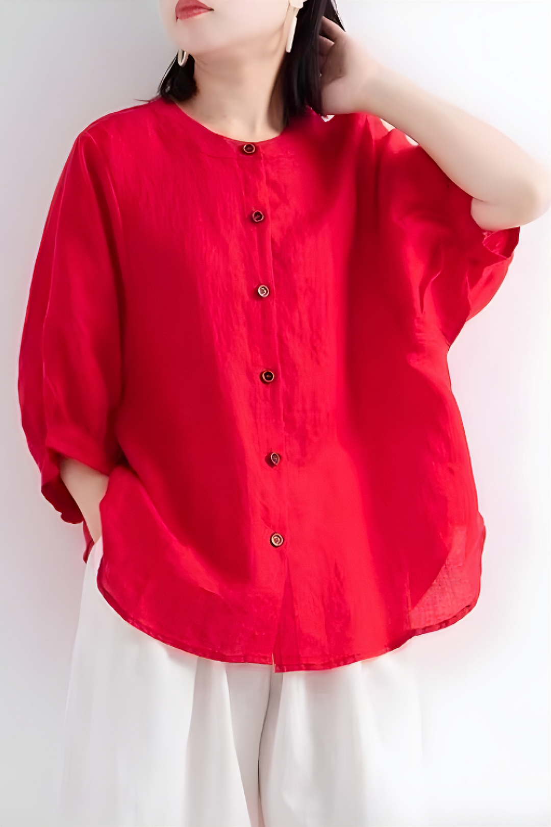 Relaxed Breathable Blouse