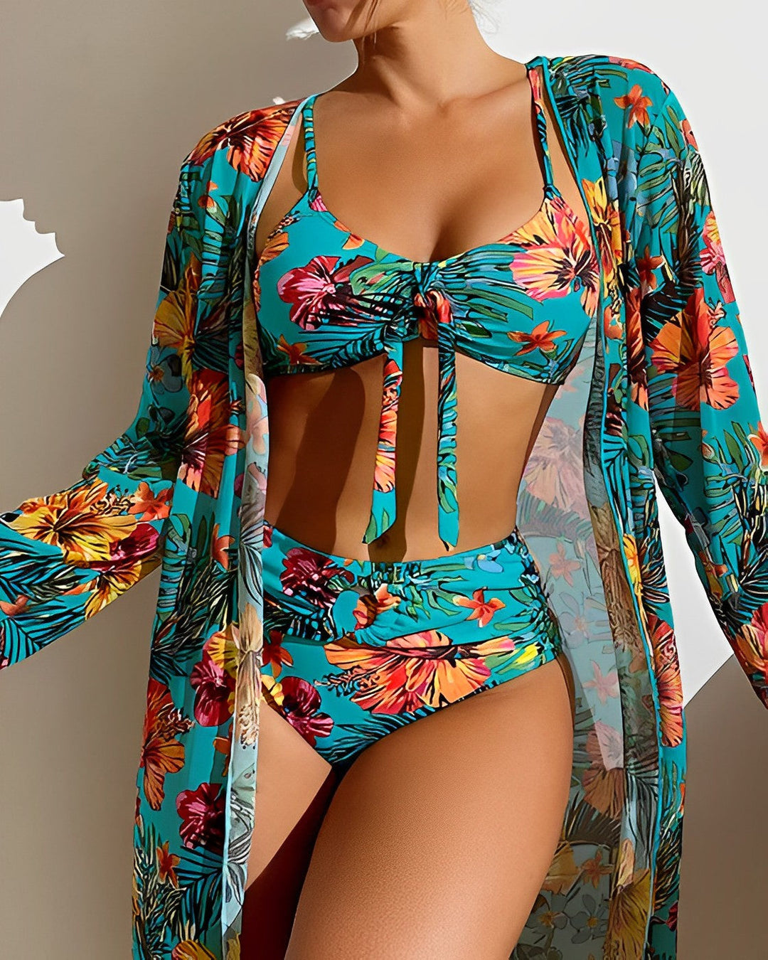 Laura | Bikini Set with Cover-Up Set