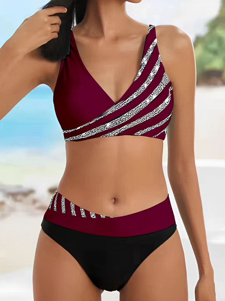 Millan | Luxe Striped Summer Bikini