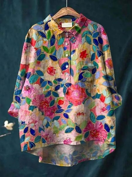 Tania | Colorful Beauty Blouse