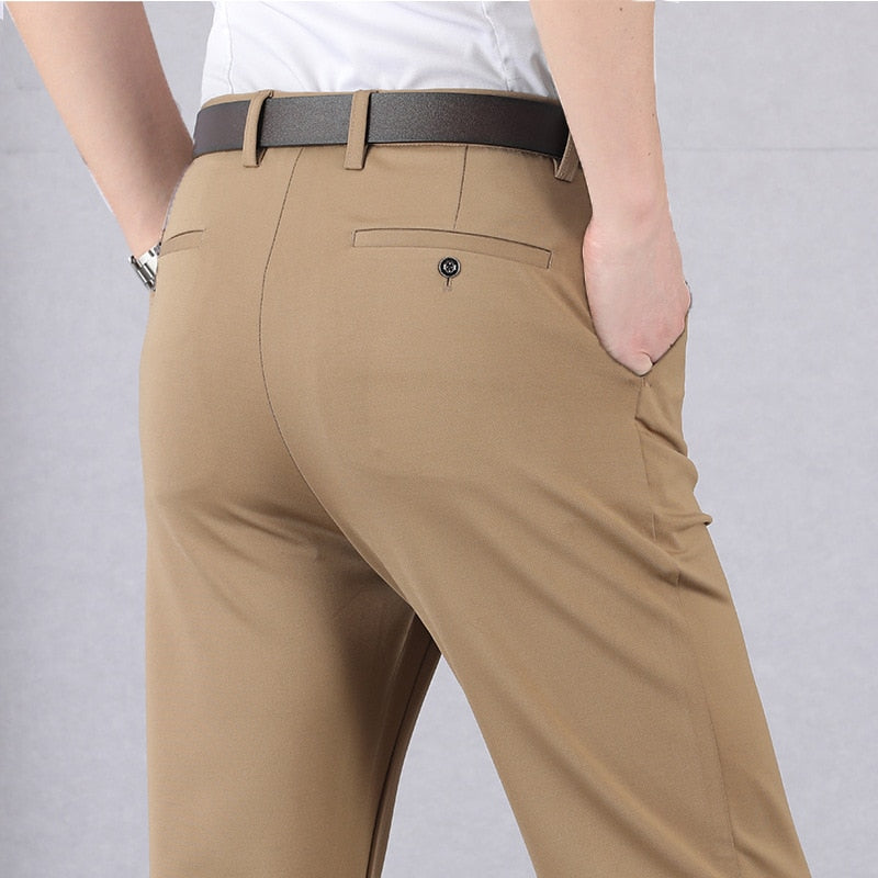 Marcus | Mens High Elastic Pants