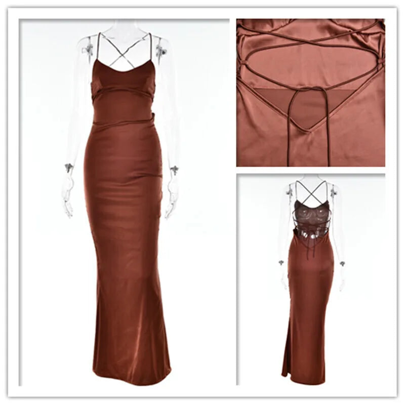 Charlotte | Satin Long Dress