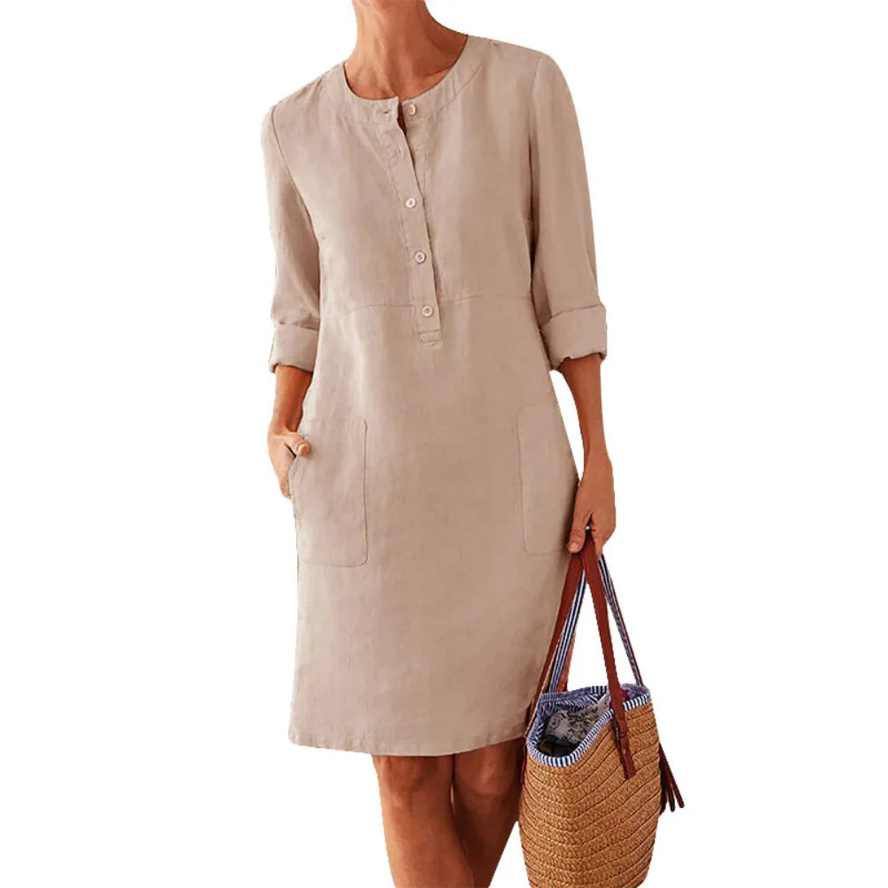 Mandy | Linen Dress