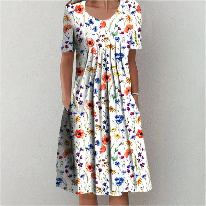 Mary | Elegant Cotton Dress