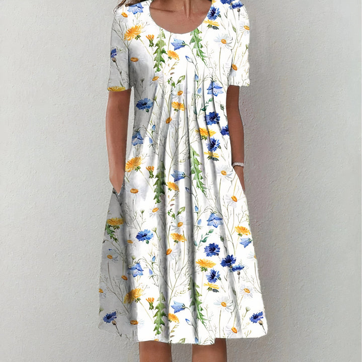 Mary | Elegant Cotton Dress